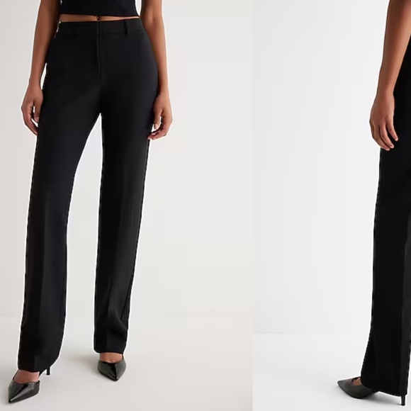 Express Publicist/Editor Mid Rise Bootcut Pant 6L - Picture 1 of 3